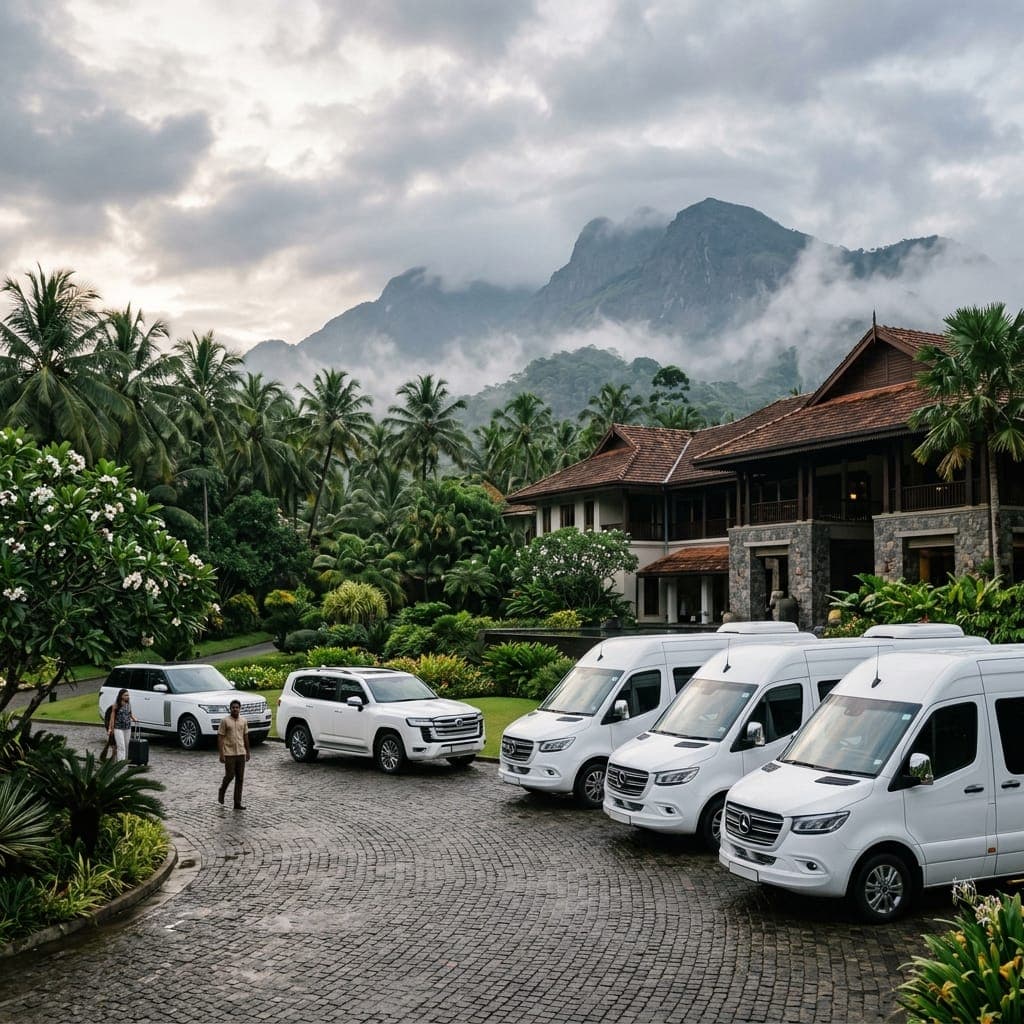 Ceylon I Travels Private Luxury Fleet Vehicles