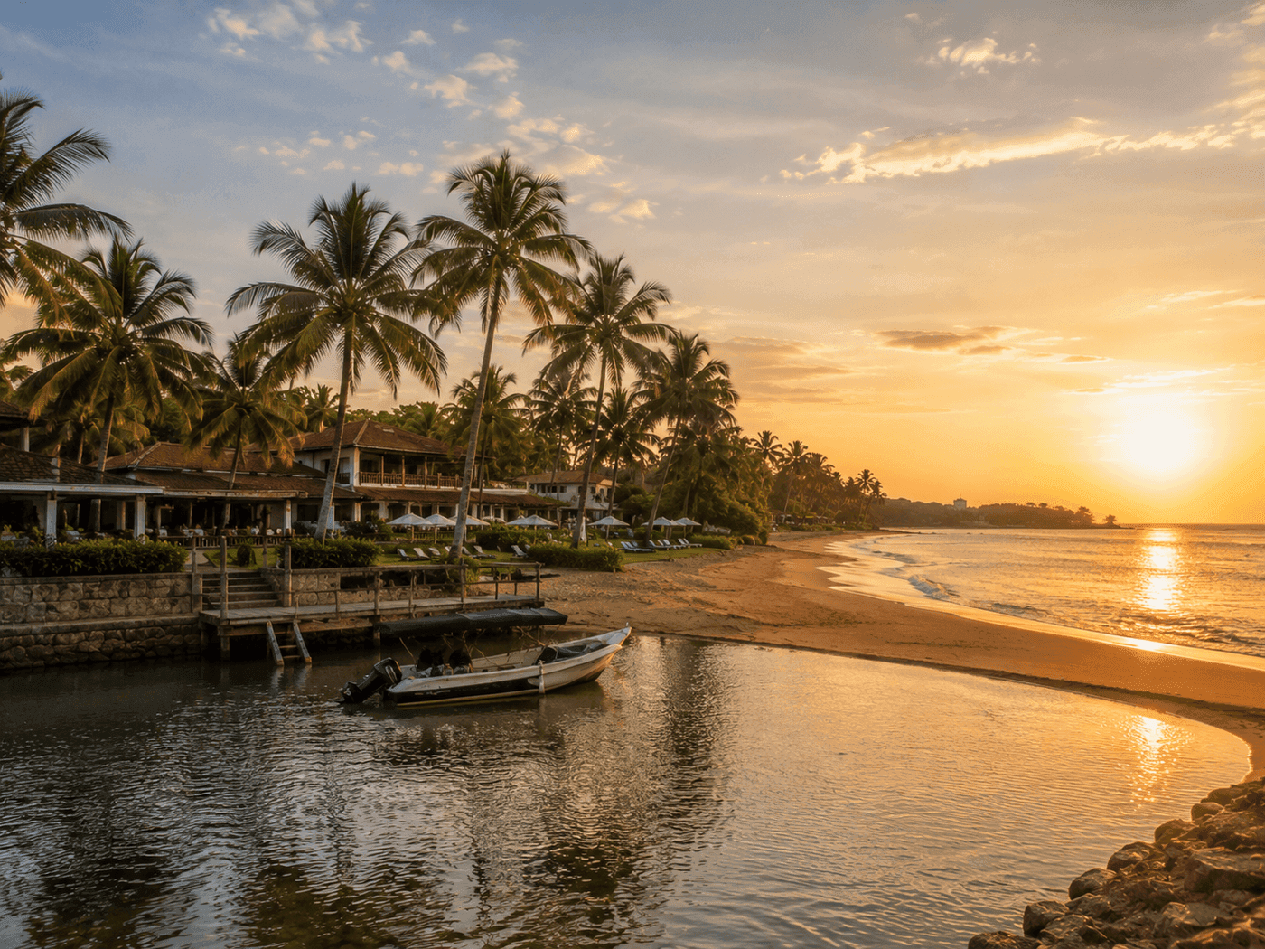 Bentota River & Golden Coast