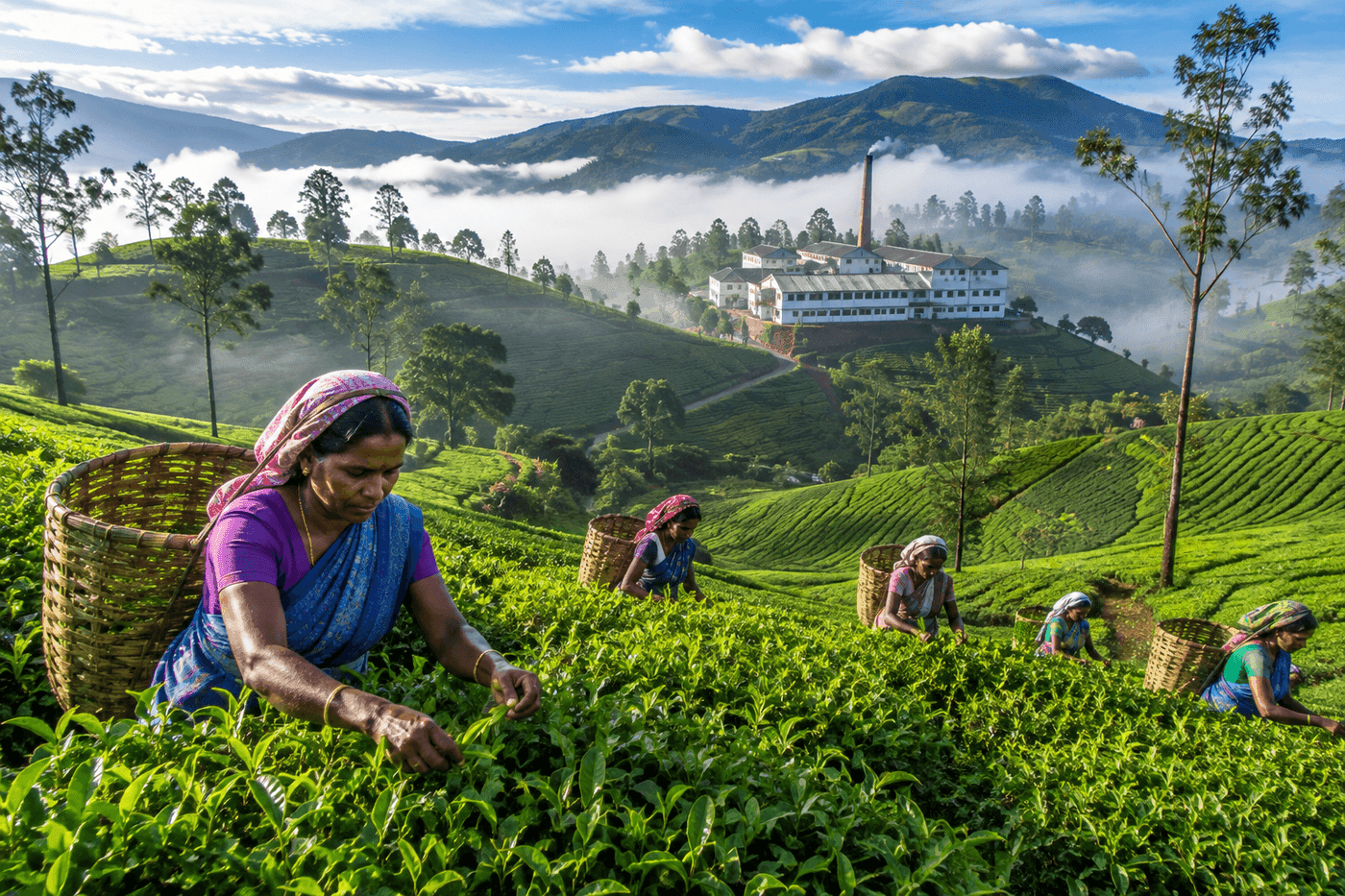 Nuwara Eliya Tea Hills