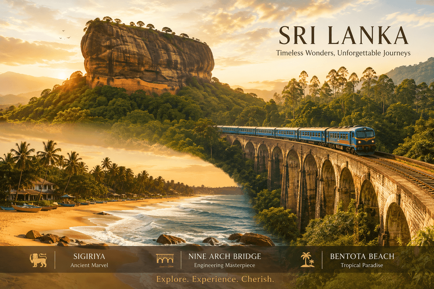 6-Day Classic Sri Lanka: Sigiriya, Tea Hills & Udawalawe Wildlife